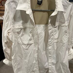 REI White Utility Jacket